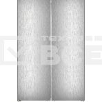 Холодильник Liebherr Комбинация XRFsf 5225-22 001 (SFNsfd 5227-22 001 +SRBsfc 5220-22 001 ) серебристый двухкамерный 377/271л морозилка сбоку, Side by Side, фото6