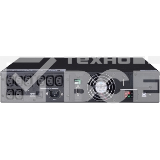 Источник бесперебойного питания Powercom Next, On-Line, 1500VA/1500W, Rack/Tower, 8*IEC320-C13, LCD, Serial+USB, SmartSlot, подкл. доп. Батарей (2027190)