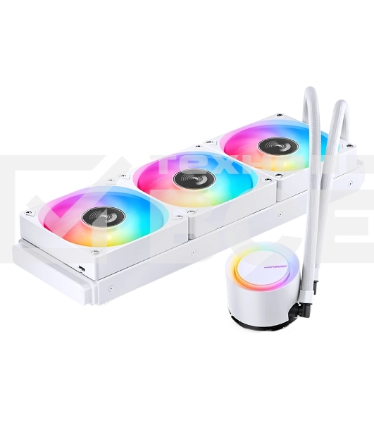 Система жидкостного охлаждения JONSBO TG-360 белый 120мм алюминий+медь 1800rpm 35.4db 4-pin 300W