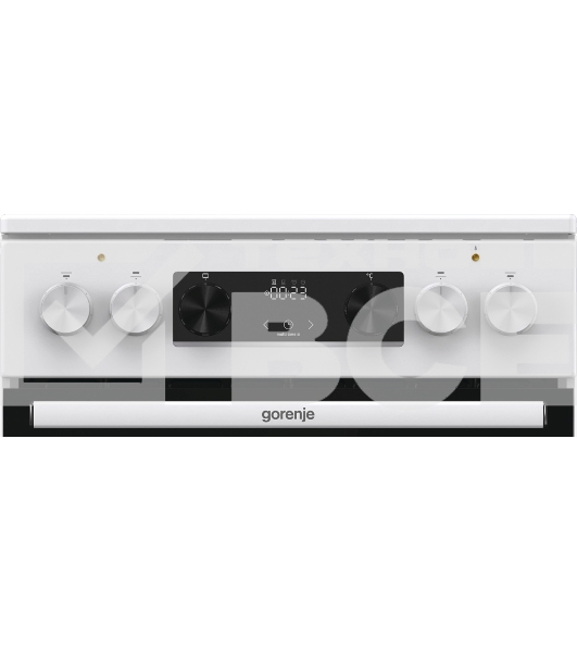 Плита электрическая Gorenje GEC5C61WG белый, конфорок 4 электрических, духовка 70 л, 50 см x 85 см x 59.4 см (без крышки)
