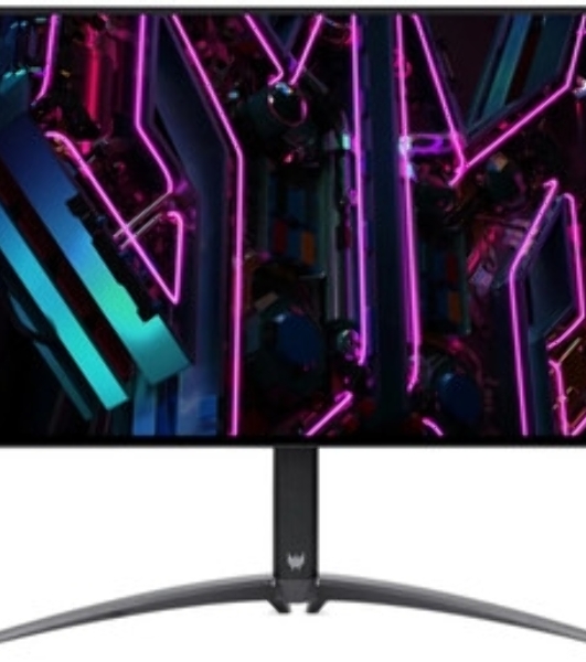 Монитор 26.5' Acer Predator X27Ubmiipruzx OLED 2560x1440, 240 Гц, 1 мс, 16:9, 1000 кд/м2, 2xHDMI, 1xDP, USB-C, черный