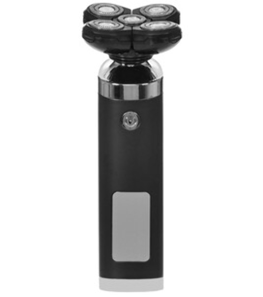 Электробритва Centek CT-2151 (черный) ротор 4D, влажное бритье, 5 плав.голов, USB, зарядка 1 час, LiIon800мAч