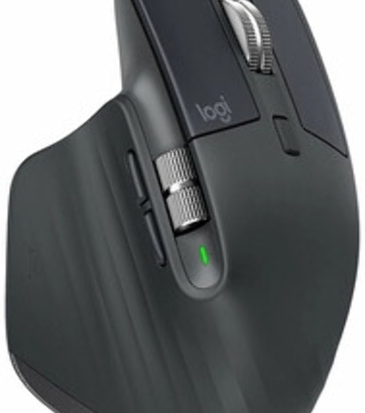 Мышь беспроводная Logitech MX Master 3s графитовый, 8000 dpi, радиоканал, Bluetooth, USB, кнопки - 7
