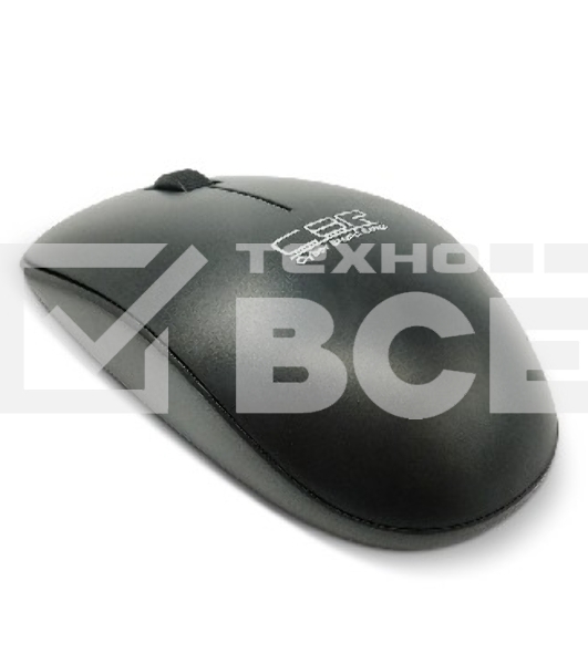 Мышь беспроводная CBR CM 410 черный, 1000 dpi, радиоканал, USB, кнопки - 3