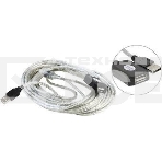 Кабель AM/AF USB2.0 10м Aopen удлинитель активный(с усилителем) USB2.0-repeater, ACU823-10M, фото4