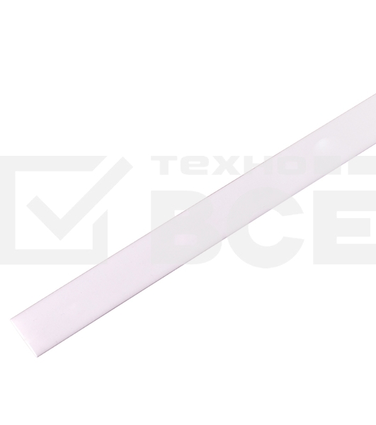 Термоусадочная трубка PROconnect 12/6,0 мм, белая, упаковка 50 шт. по 1 м