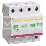 Ограничитель перенапряжения ОПС1-C 4P ИЭК MOP20-4-C, фото 1