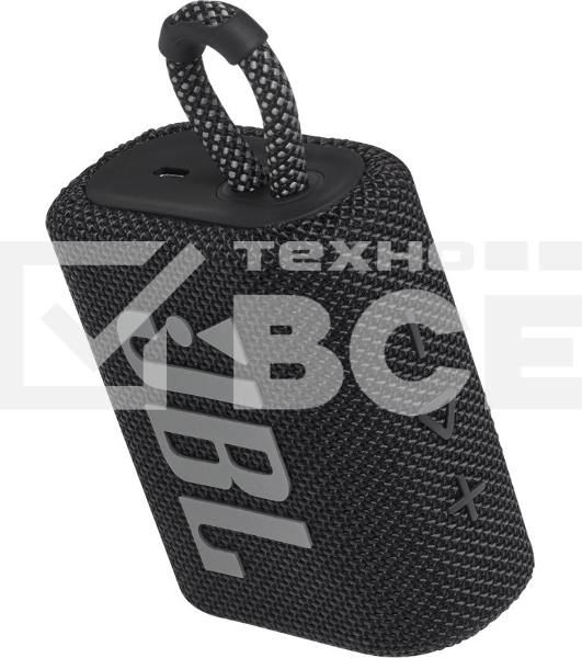 Портативная акустика JBL GO 3, черный