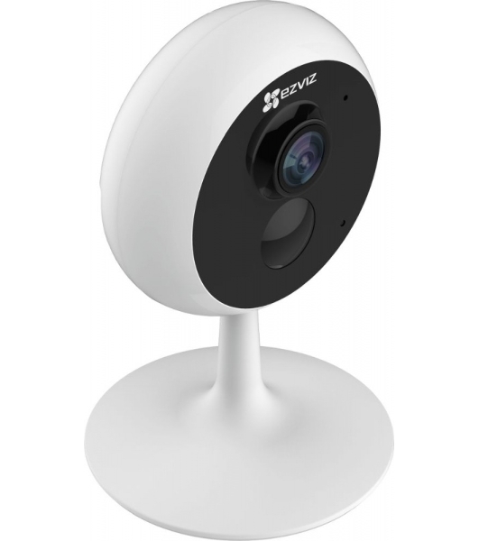 Видеокамера IP Ezviz C1C PIR 2Мп внутренняя Wi-Fi камера c ИК-подсветкой до 6м и датчиком движения (угол-110, до 5м) 1/2.9'' CMOS матрица; объектив 2.8мм; угол обзора 130°(диагональный);20 к/сек при 1920х1080; ИК