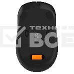 Мышь беспроводная A4Tech Fstyler FB10C черный/синий, 2000 dpi, радиоканал, Bluetooth, USB, кнопки - 4, фото 1