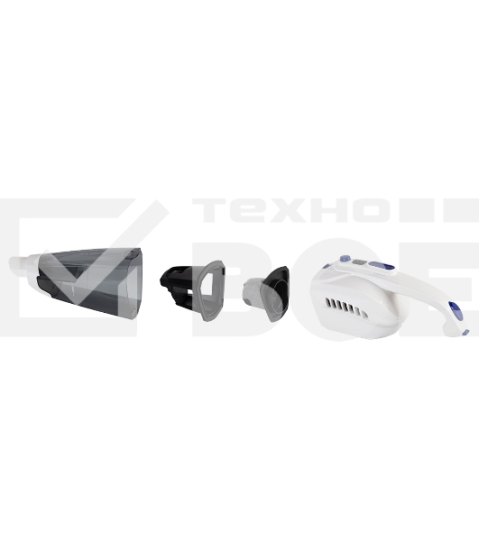 Пылесос вертикальный циклонного типа аккумуляторный Endever SkyClean VC-300, бело-черный, 4 шт,уп