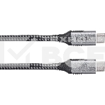 Кабель VCOM USB3.2 Gen2X2, CM->CM, 20Gbs, 100WT, 4KX60Hz, All shell, 1.8m, фото14