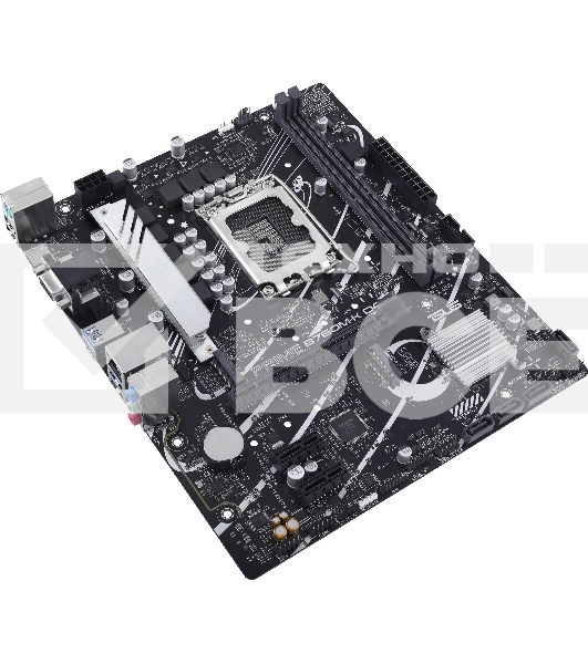 Материнская плата ASUS PRIME B760M-K D4, LGA 1700, Intel B760, 2xDDR4, 4xSATA, 2xM.2, 1xPCIe 4.0 x16, 2xPCIe x1, 1xHDMI, 1xVGA, 1x 2.5Gb LAN, 2xUSB-A 3.2 Gen 1, 2xUSB-A 2.0, 3x3.5 мм, 7.1, mATX