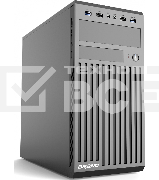 Компьютерный корпус Accord ACC-B202N черный без БП mATX 2xUSB2.0 2xUSB3.0 audio
