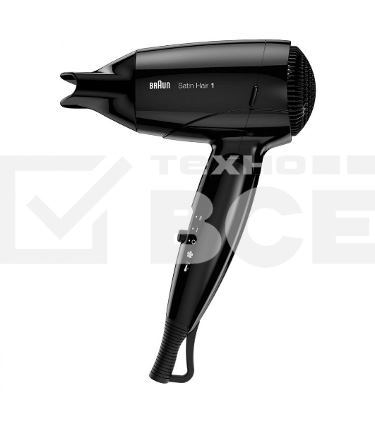 Фен Braun BRHD130E 1200Вт черный
