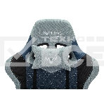 Кресло игровое Бюрократ VIKING 7 KNIGHT BL FABRIC синий текстиль/эко.кожа крестовина металл/пластик, фото45