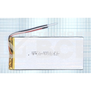 Аккумулятор Li-Pol (батарея) 3*60*130мм 3pin 3.7V/3500mAh