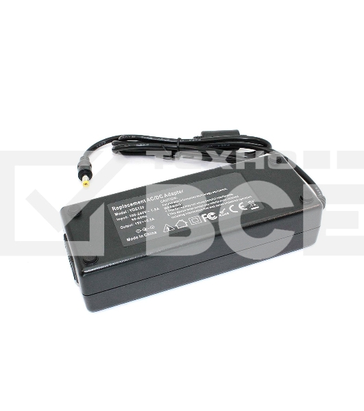 Блок питания (сетевой адаптер) для ноутбуков Toshiba 19V 6.3A 5.5x2.1mm OEM