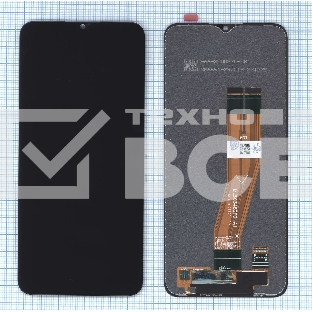 Дисплей для Samsung Galaxy A03 SM-A035F, черный