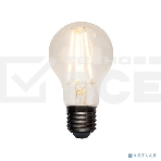 Лампа светодиодная филаментная Rexant Груша A60 9.5 Вт 1140 Лм 2700K E27 диммируемая, прозрачная колба, фото5