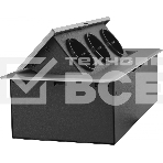 Розетка Cactus CS-SOCKET-EU3-GYBK для столешницы серый (уп.:1шт), фото4