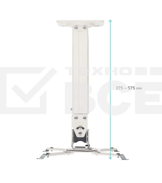 Кронштейн ONKRON K5A для проектора потолочный, белый