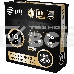 Кабель аудио-видео Cactus CS-HDMI-AOC-2.1-20 HDMI (m)/HDMI (m) 20м. позолоч.конт. черный, фото6