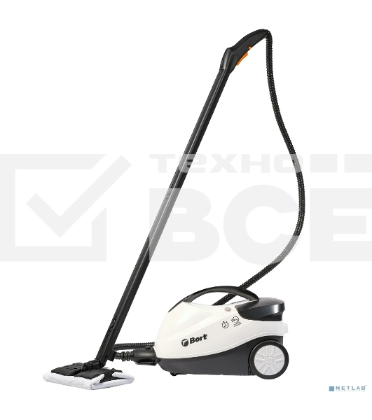 Пароочиститель Bort BDR-2500-RR 2200 Вт; 4 бар; 143 °С; 1500 мл;набор аксессуаров 14 шт 91279910