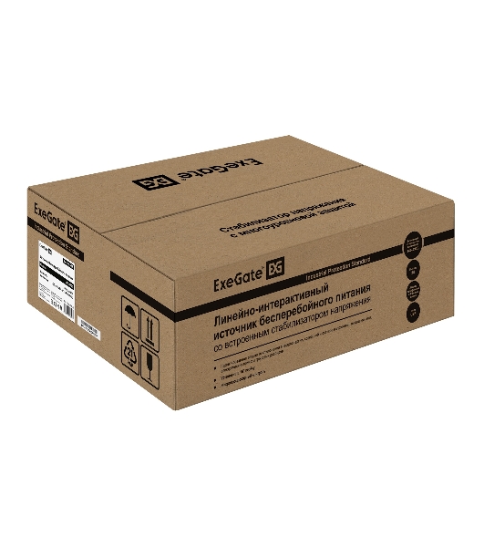 Источник бесперебойного питания ExeGate EX293056RUS ServerRM UNL-1500.LCD.AVR.2SH.4C13.RJ.USB.3U 1500VA/900W, LCD, AVR, 2*Schuko+4*C13, RJ45/11, USB, 3U, установка в стойку, черный