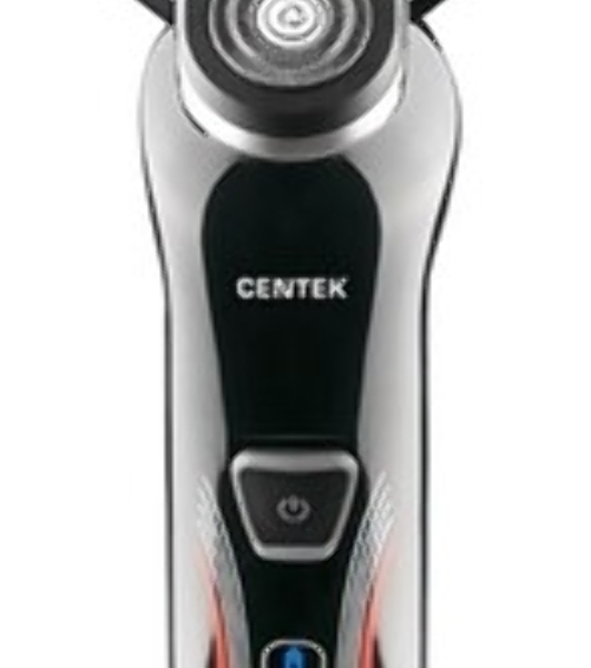 Электробритва Centek CT-2159 (черн/хром) 3 плавающие головки, аккумулятор+работа от сети, Li-Ion600мА·ч