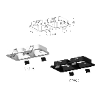 Корпус светильника C7906 SBK черный песок 180*90*H32mm MR16 GU5.3, фото6