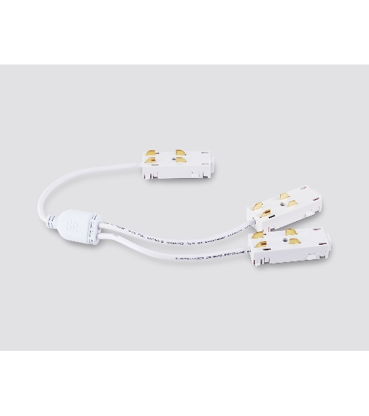 GL1113 WH белый коннектор питания T-образный для шинопровода Magnetic 220V 250*150*18