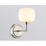 Настенный светильник Ambrella light LH53007 SN/FR сатин никель/белый матовый G9 max 40W 195*120*230, фото8