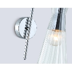 Настенный светильник Ambrella light LH55655 СH/CL хром/прозрачный E14 max 40W 220*90*300, фото4