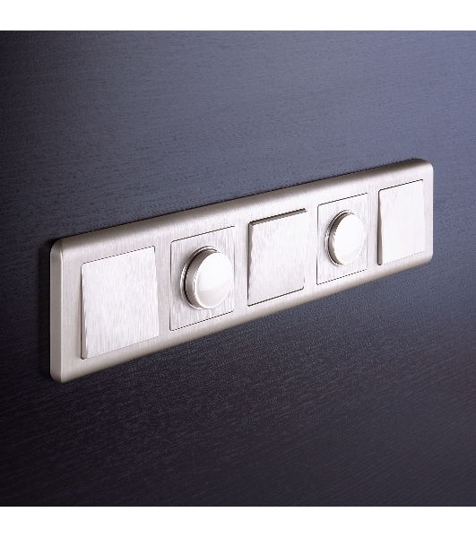 Диммер (перламутровый рифленый)