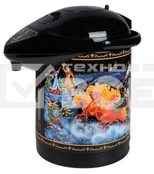 Термопот ВАСИЛИСА ВА-5003 Тройка черный.