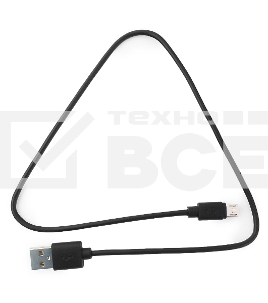 Кабель USB 2.0 Pro Гарнизон GCC-mUSB2-AMBM-0.5M, AM/microBM 5P, 0.5м, пакет