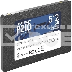 Накопитель SSD Patriot P210, 512GB, SATA III, 2.5