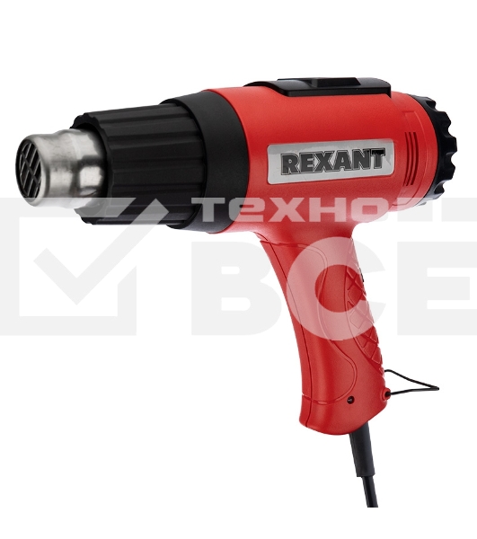 Фен строительный Rexant, 230 В/1600 Вт 