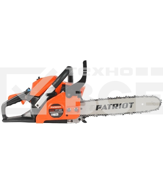 Пила цепная бензиновая PATRIOT PT 385, 38cc, 2.0л.с., шина 14