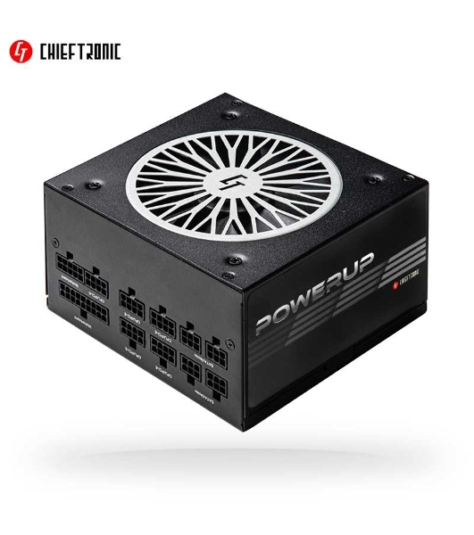 Блок питания Chieftec CHIEFTRONIC PowerUp GPX-550FC (ATX 2.3, 550W, 80 PLUS GOLD, Active PFC, 120мм fan, Full Cable Management, LLC design) Retail