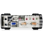 Переключатель консоли электронный, 2 порта PS/1 2 Port USB2.0 KVMP Switch with OSD, фото3