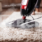 Паровая швабра Galaxy Line GL 6400, серебристый с черным, 1600 Вт, 0,6 л, 1 бар, регулятор мощности, время работы до 20 мин, макс. подача пара 35 г/мин, макс. температура нагрева 110°C, время нагрева до 30 с, индикатор работы и опустошения резервуара, аксессуары: мерный стакан, рамка для ковра, накладка из микрофибры, воронка, фото4