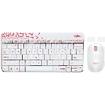 Клавиатура + мышь Logitech Wireless Combo MK 240 Nano White-red 920-008212, фото11