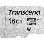 Флеш карта microSD 16GB Transcend microSDHC Class 10 UHS-1 U1, (без адаптера), TLC, фото3