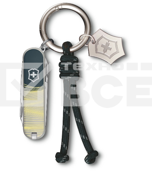 Нож перочинный Victorinox Classic SD New York Style (0.6223.E223) 58мм 7 функций зеленый подар.коробка