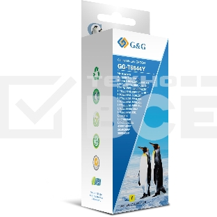 Чернила G&G GG-T6644Y желтый100мл для Epson L100, L110, L120, L130, L132, L210, L222
