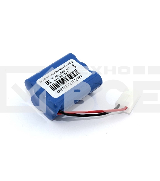 Аккумулятор Ni-Cd 6V 1400 mAh AA Row разъем KET-2P (2+3)
