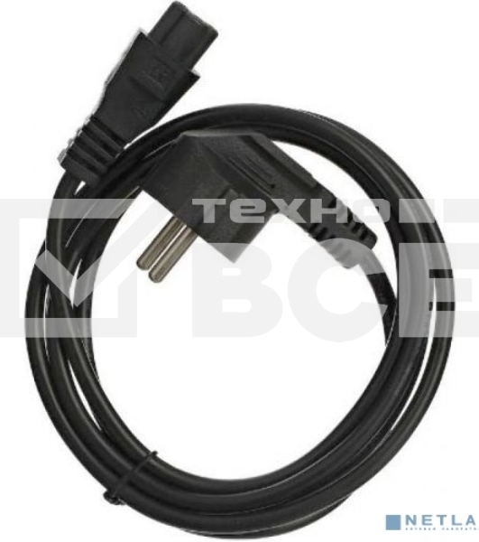 Кабель питания VCOM для ноутбуков 3М 3G*0.5mm 220V (CE022-CU) VDE стандарт