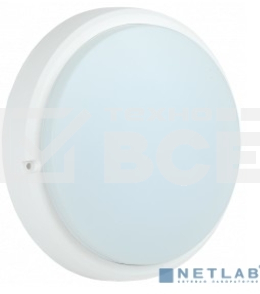 Светильник Iek LDPO0-4007-15-6500-K01 LED ДПО 4007 15Вт IP54 6500K круг белый